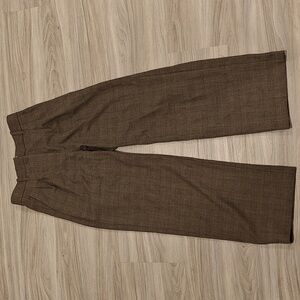 Effortless Pant Brown Check